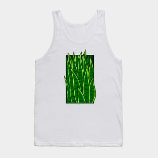 Vintage doodle illustration of Sansevieria Tank Top